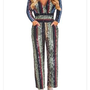 Sequin Jumpsuit